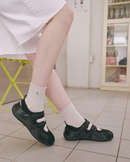 OTZ Romary Two Strap Flat Sneakers-2col - Image 2