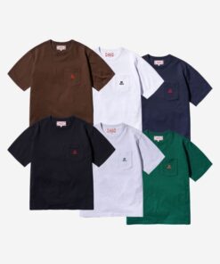 AECA EVERYDAY AECA CLOVER POCKET TEE-6col