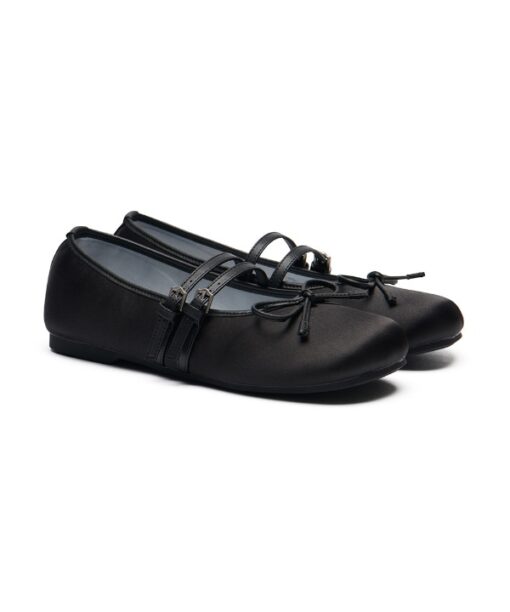 ROCKFISH WEATHERWEAR SQUARE TOE TWO STRAP MARYJANES(SATIN) - Image 7