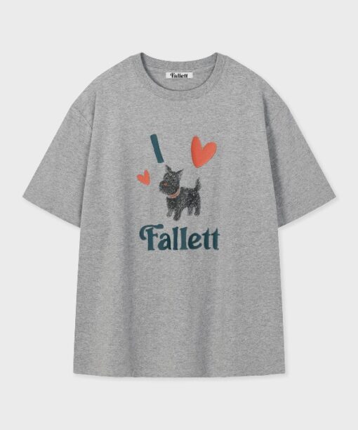 Fallett Puffy Drawing Over Fit Short Sleeve-3col - Image 15
