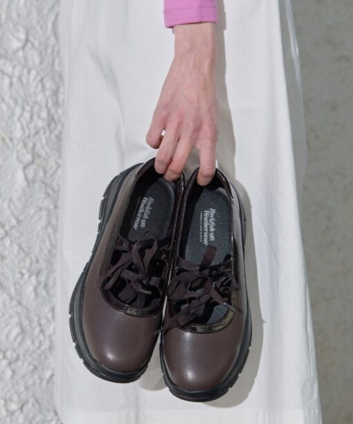 ROCKFISH WEATHERWEAR FLATFORM RIBBON MARYJANES-4col - Image 9