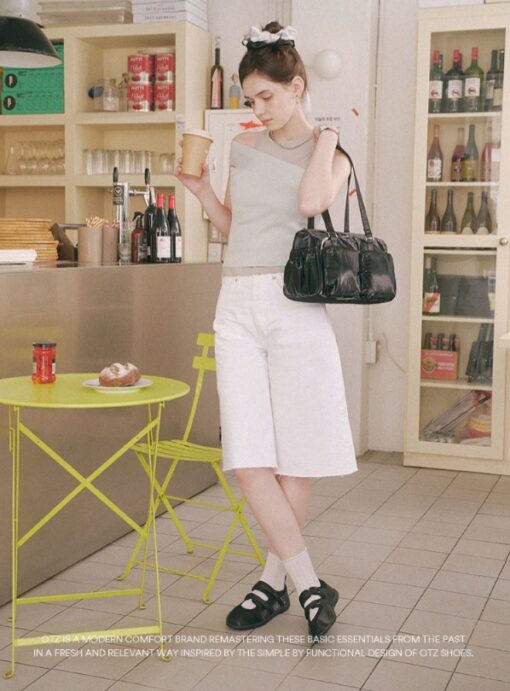 OTZ Romary Two Strap Flat Sneakers-2col - Image 4