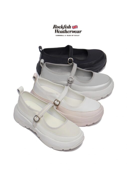 ROCKFISH WEATHERWEAR FLATFORM STRAP MARYJANES-4col