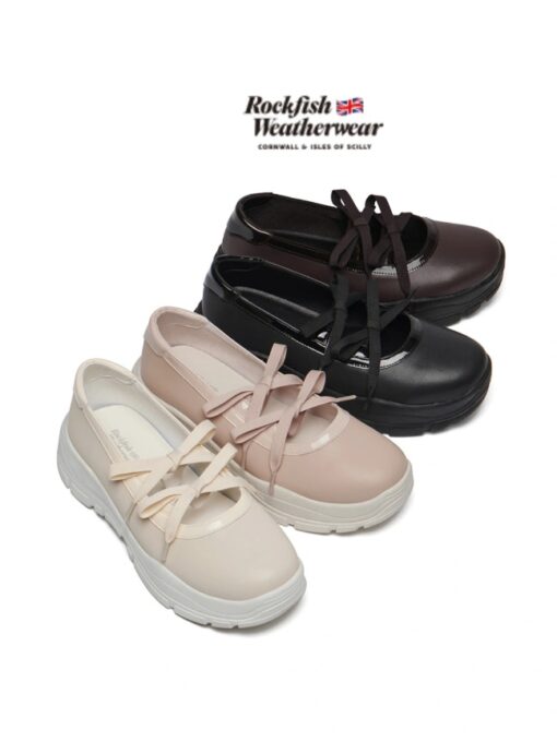 ROCKFISH WEATHERWEAR FLATFORM RIBBON MARYJANES-4col
