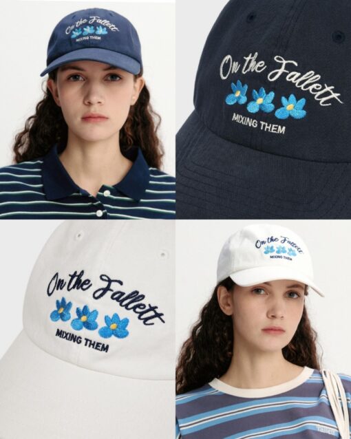 Fallett Flower On The Palette Ball Cap-2col