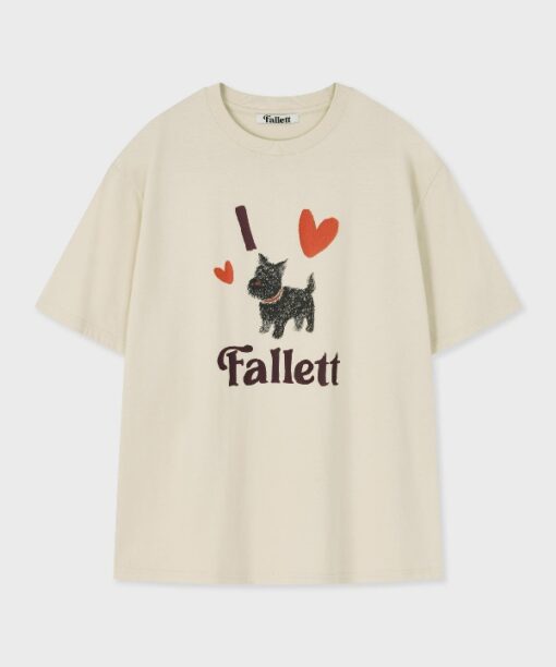 Fallett Puffy Drawing Over Fit Short Sleeve-3col - Image 13
