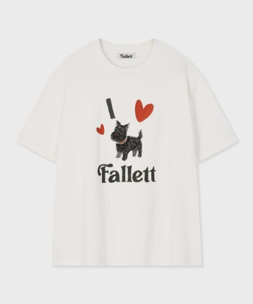 Fallett Puffy Drawing Over Fit Short Sleeve-3col - Image 10