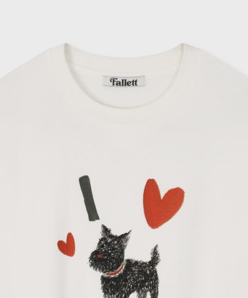 Fallett Puffy Drawing Over Fit Short Sleeve-3col - Image 12