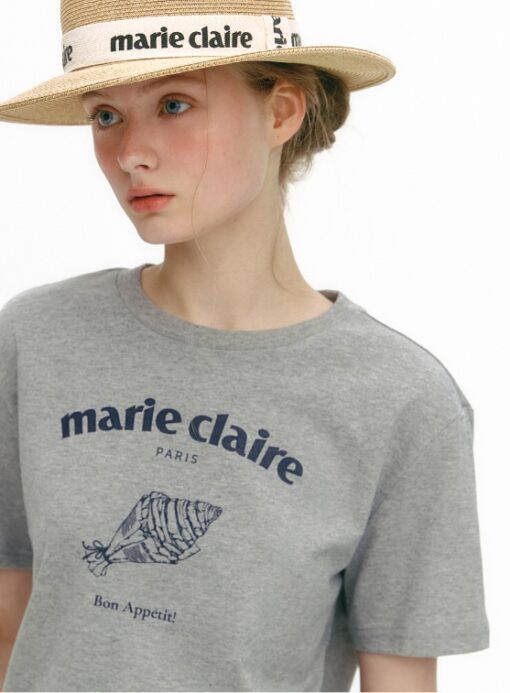 MARIE CLAIRE PARIS CROISSANT SHORT SLEEVE T-SHIRT - Image 2