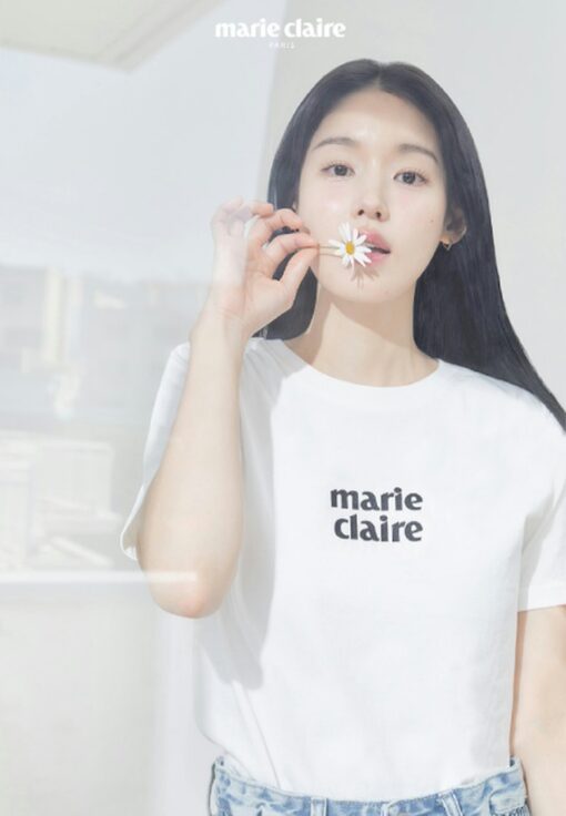 MARIE CLAIRE LOGO T-SHIRT