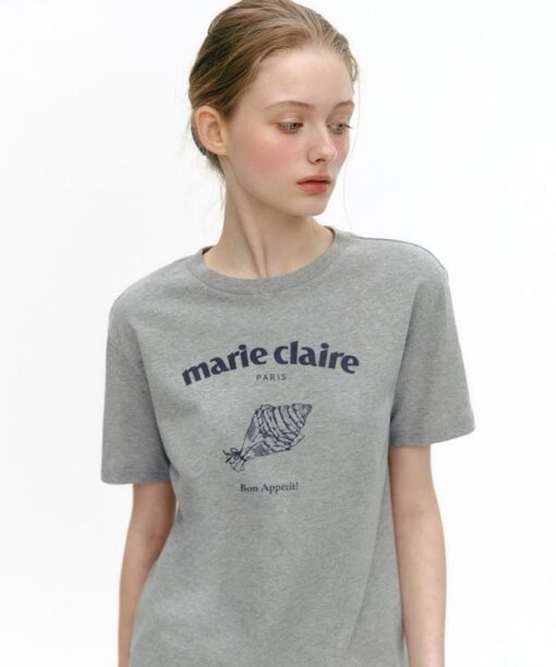MARIE CLAIRE PARIS CROISSANT SHORT SLEEVE T-SHIRT - Image 6
