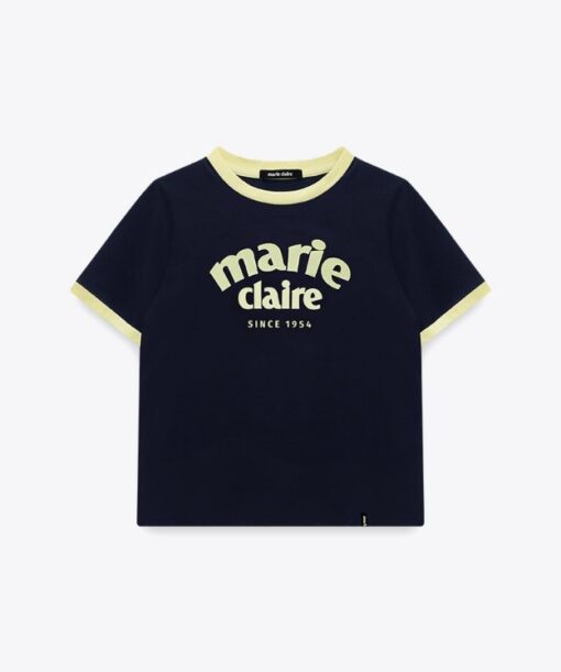 MARIE CLAIRE RINGER SHORT SLEEVE T-SHIRT-5col - Image 9