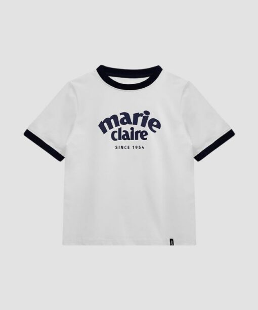 MARIE CLAIRE RINGER SHORT SLEEVE T-SHIRT-5col - Image 7