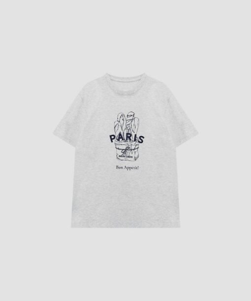 MARIE CLAIRE PARIS BAGUETTE PRINT T-SHIRT - Image 8