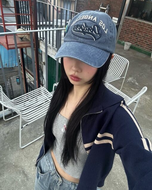 MLB VARSITY VINTAGE CURSIVE STITCH UNSTRUCTURED BALL CAP-4款 - Image 5