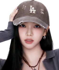 Alternative view of MLB DAMAGE WASHING UNSTRUCTURED BALL CAP-3款