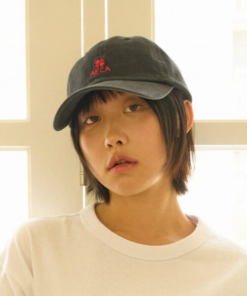 Alternative view of AECA CLOVER LOGO CAP-2col
