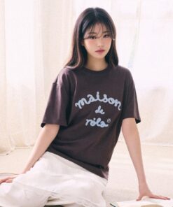 Alternative view of ROLAROLA MAISON DE ROLA EMBROIDERY LOOSE FIT T-SHIRT 鬆身-3 col