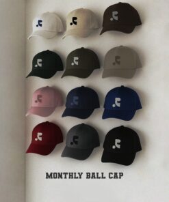 REST & RECREATION MONTHLY BALL CAP-12 col