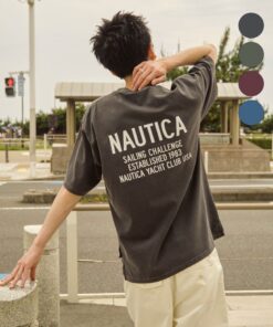 NAUTICA SAILING PIGMENT YACHT CLUB S/S TEE-4col