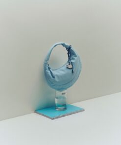 Alternative view of ZOEET PEBBLE MINI TOTE BAG-SKY