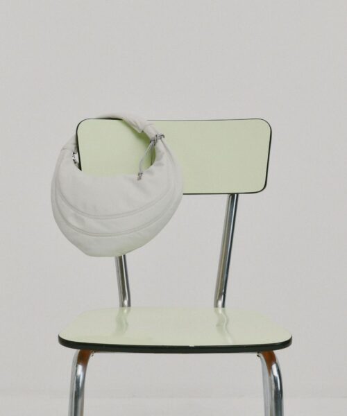 Alternative view of ZOEET PEBBLE MINI TOTE BAG-SNOW