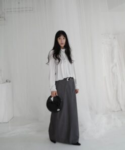 Alternative view of ZOEET PEBBLE MINI TOTE LEATHER BAG-MIDNIGHT