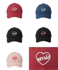 EMIS HEART BALL CAP-5col