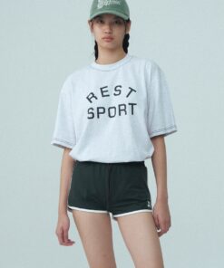 Alternative view of REST & RECREATION WAVE LOGO WASHING BALL CAP-2col