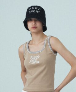 Alternative view of REST & RECREATION  DENIM BUCKET HAT-2col