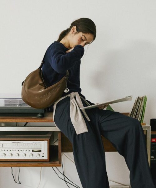 Alternative view of ZOEET PEBBLE SHOULDER BAG-ESPRESSO
