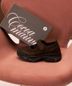 OTZ LOMITA SUEDE PLATFORM VELCRO MARY JANE-2col