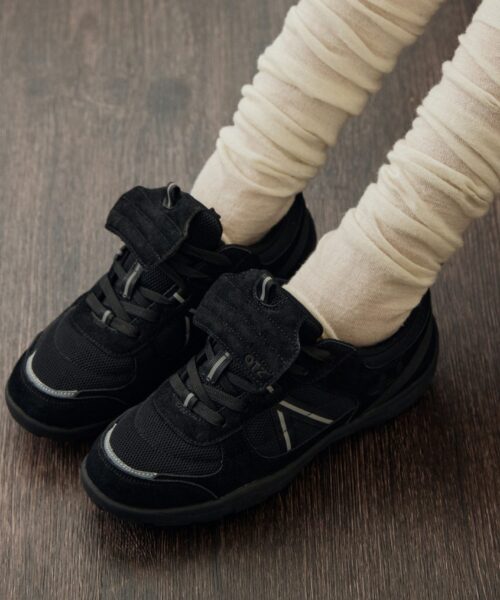 Alternative view of OTZ FLAT SUEDE SNEAKERS-2col