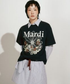 MARDI MERCREDI TSHIRT FLOWERMARDI JARDIN-6col