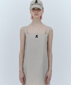 Alternative view of REST & RECREATION LOGO COTTON BALL CAP-BEIGE