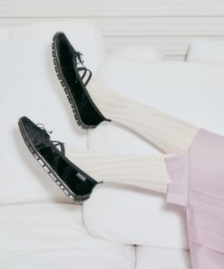 Alternative view of ROCKFISH WEATHERWEAR BELLA CROSS BANDING FLATS(PEBBLE SOLE)-6col