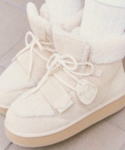 Alternative view of OTZ X UMU BALLONY BOOTS-IVORY