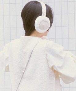 Alternative view of OTZ X UMU BALLONY EARMUFFS-IVORY