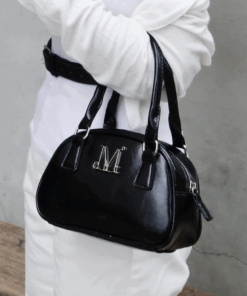 MUCENT NAR METAL LOGO MINI CROSS BAG