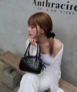 Alternative view of MUCENT NAR METAL LOGO MINI CROSS BAG