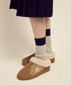 MARDI MERCREDI CLASSIQUE FUR MULE (2CM)-4 colors