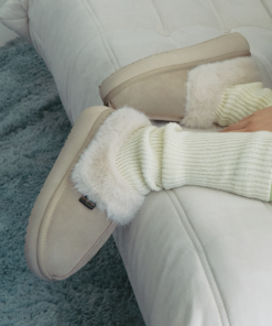 ROCKFISH WEATHERWEAR CLOUDY FLATFORM FUR MULES-5 colors