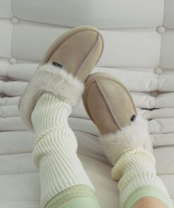 Alternative view of ROCKFISH WEATHERWEAR CLOUDY FLATFORM FUR MULES-5 colors
