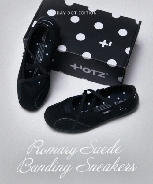 Alternative view of OTZ X :DOT EDITION ROMARY SUEDE BANDING SNEAKERS