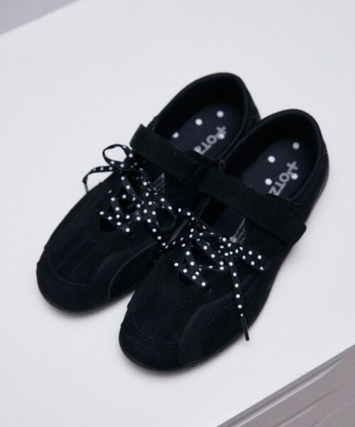 Alternative view of OTZ X :DOT EDITION ROMARY SUEDE LACE-UP SNEAKERS
