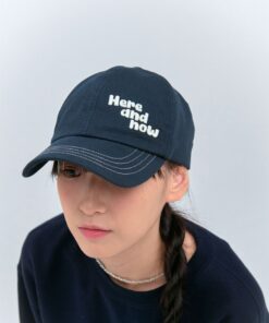 ELLDU HERE AND NOW STITCH BALL CAP-2 colors