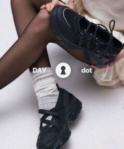 Alternative view of OTZ X :DOT EDITION LOMITA PLATFORM BALLERINA SHOES