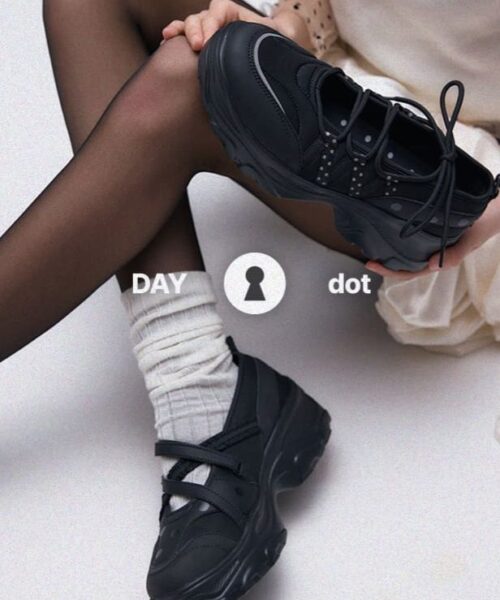 Alternative view of OTZ X :DOT EDITION LOMITA PLATFORM BALLERINA SHOES