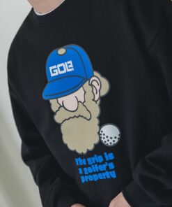 Alternative view of ALVINCLO MARTIN GOLF GRIP SWEATSHIRT-3 colors