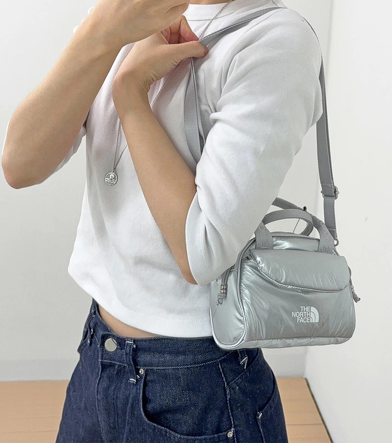 THE NORTH FACE K'S PADDING TOTE BAG MINI-3 colors - Image 14